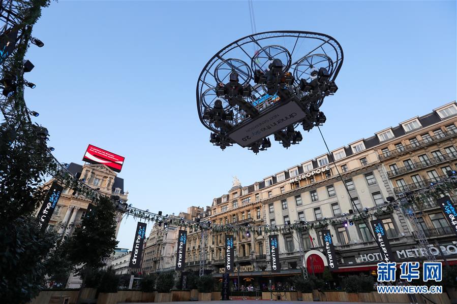 （国际）（1）“空中餐厅”现身布鲁塞尔