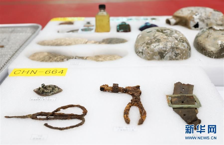 (国际)(6)第七批在韩中国人民志愿军烈士遗骸装殓仪式举行