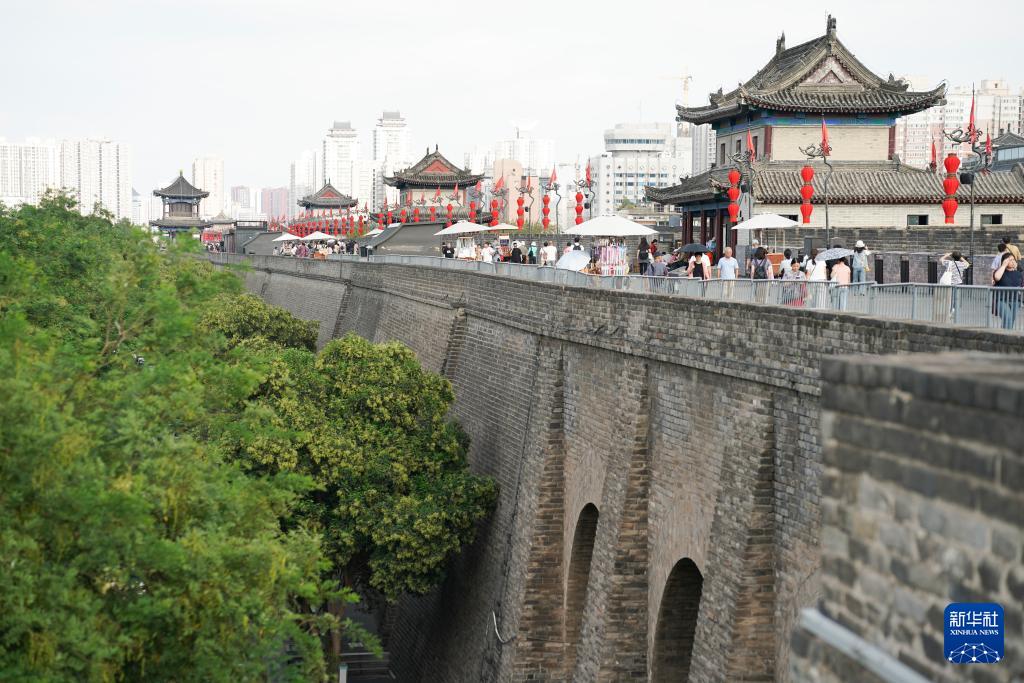 文化中国行丨西安城墙的“数智盾牌”