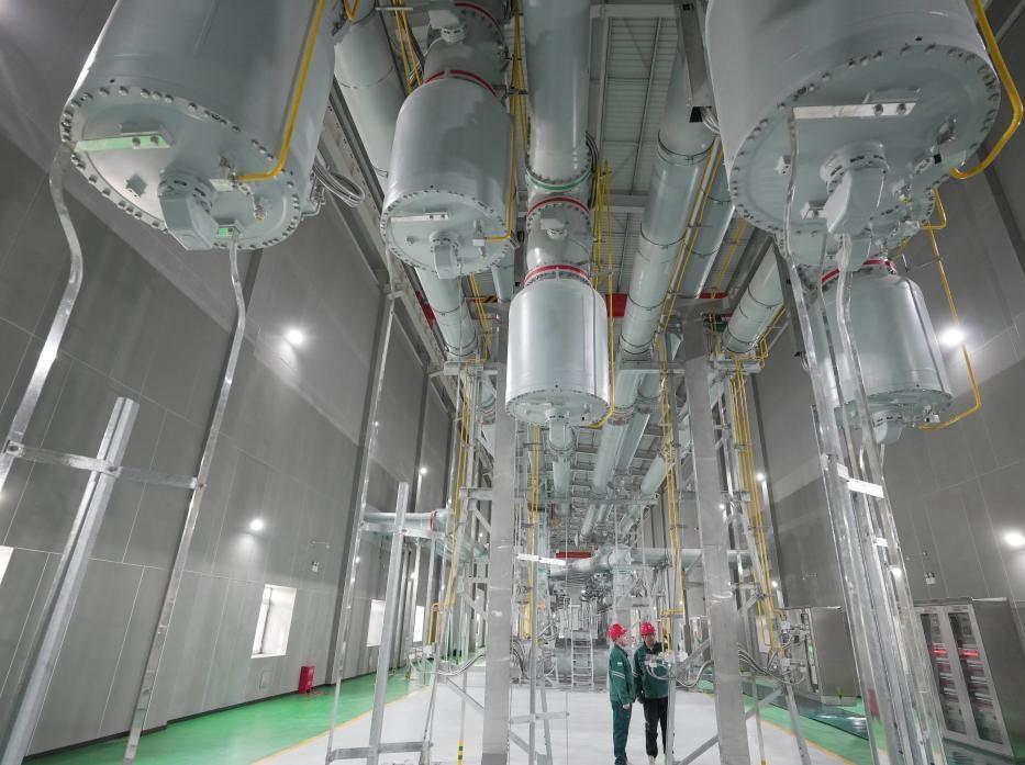 绿电直达——雄安500千伏超高压变电站投运