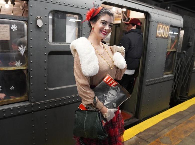 纽约：乘坐“怀旧地铁”