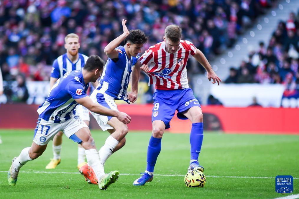 西甲：马德里竞技胜阿拉维斯