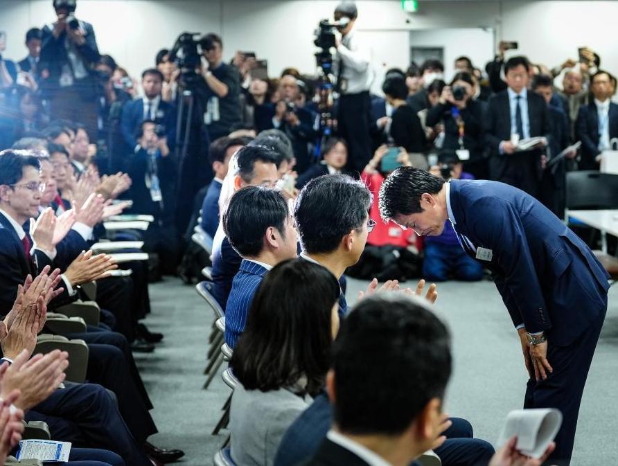 小川淳也当选日本“中道改革联合”新任党代表