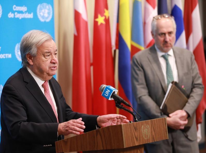 联合国秘书长再次呼吁美以停止对伊朗战争