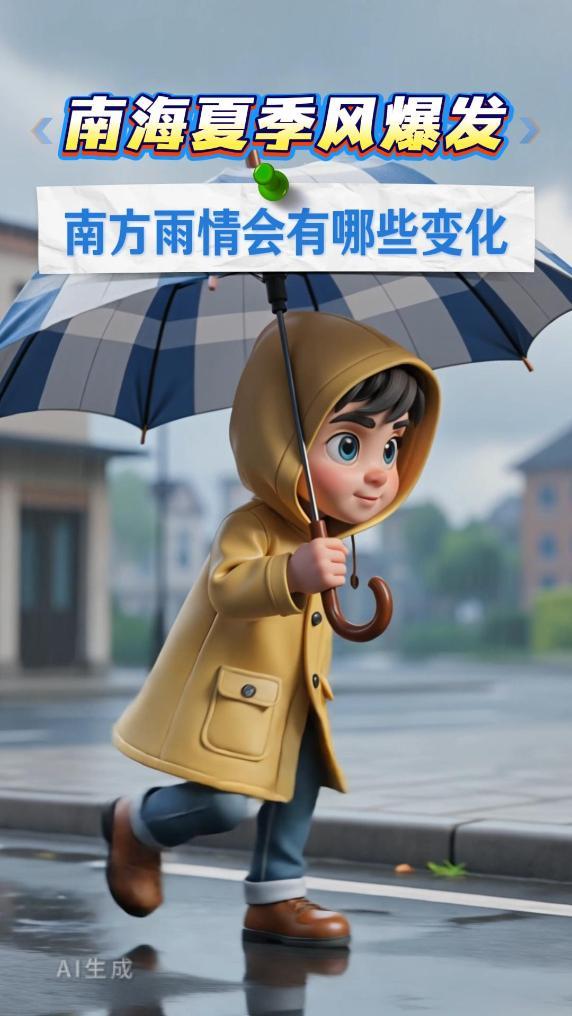 南海夏季风爆发，南方雨情会有哪些变化