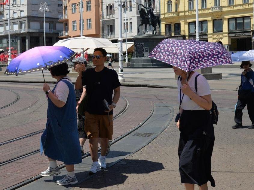 克罗地亚全国高温预警