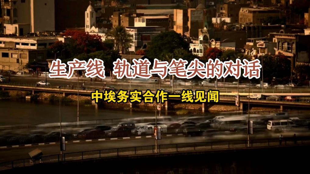 生产线 轨道与笔尖的对话——中埃务实合作一线见闻