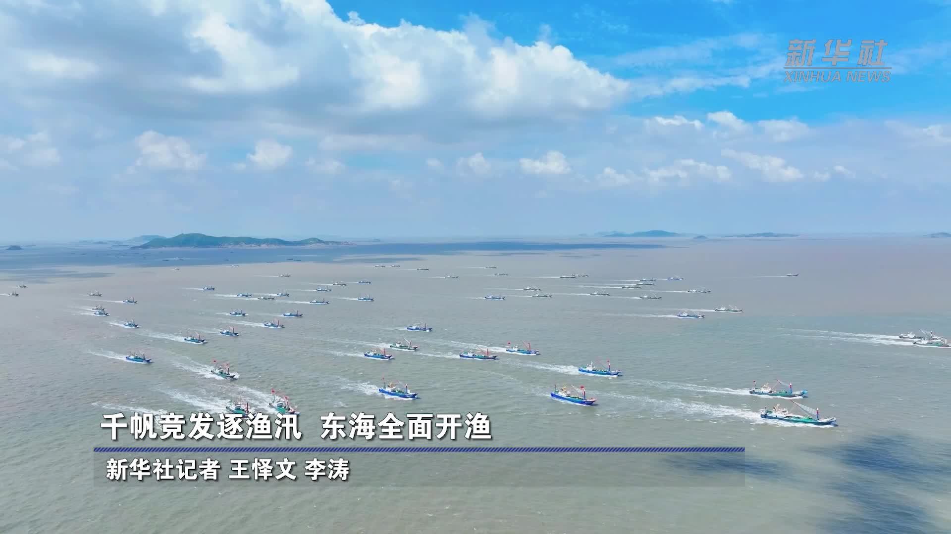 千帆竞发逐渔汛——东海全面开渔浙江象山现场见闻