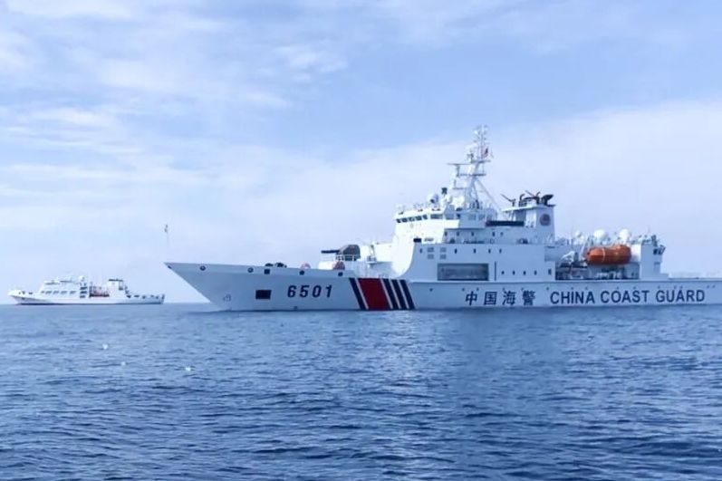 中韩海上执法部门圆满完成 暂定水域联合巡航