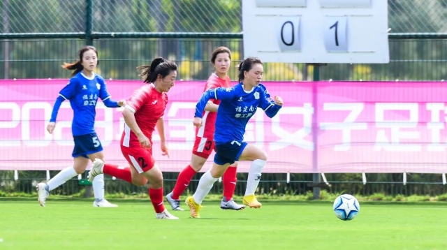7-1！福建南安泉工女足迎来女乙联赛开门红
