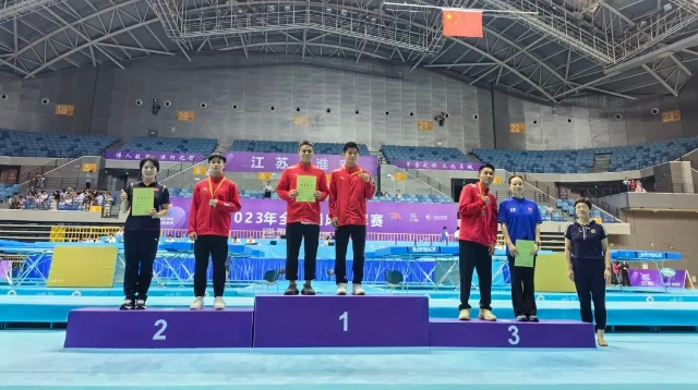 2023年全国蹦床冠军赛收官 福建斩获2银2铜