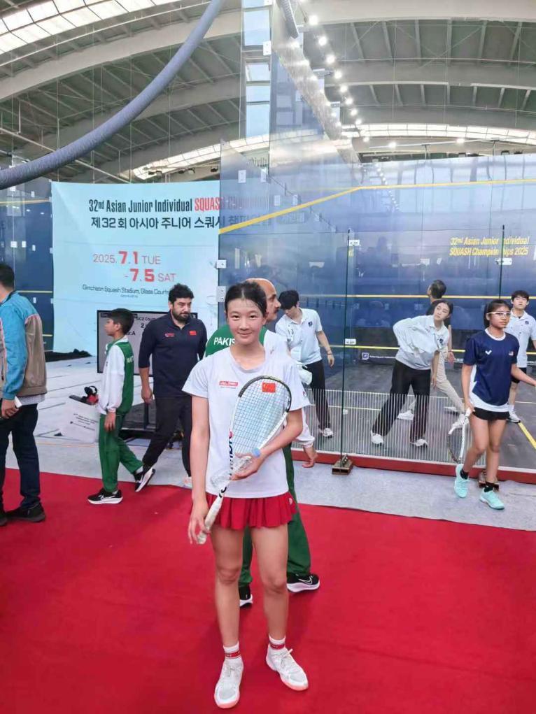 成都世运会丨“13岁代表国家参赛，我很激动！”——专访中国代表团年龄最小的选手殷子媛