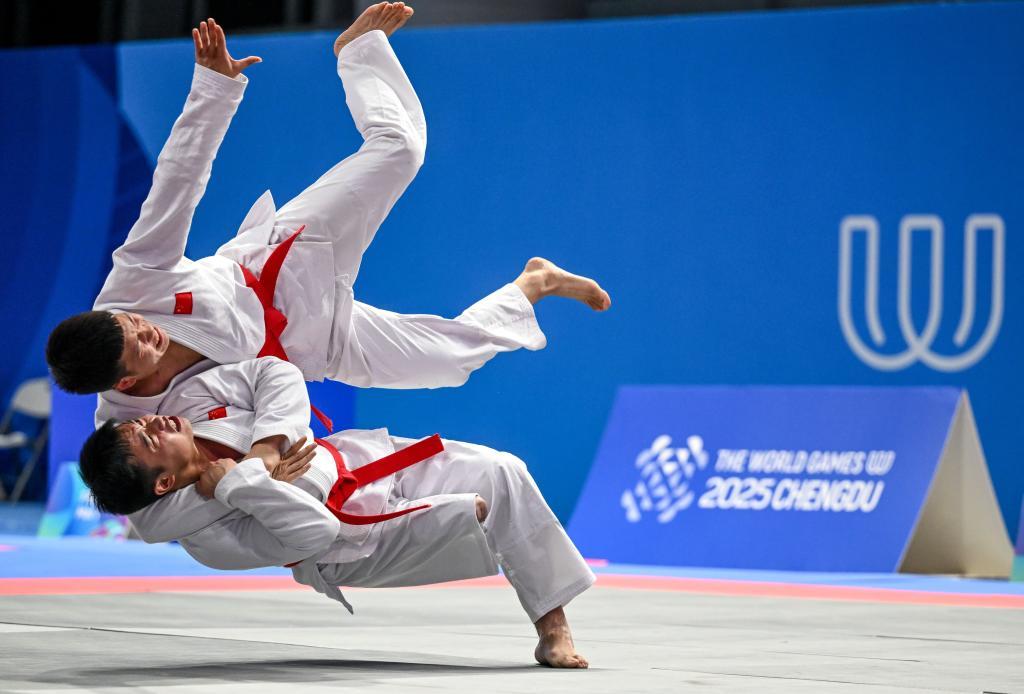 成都世运会｜柔术收官 中国队拿下残疾人柔术世运会历史首金