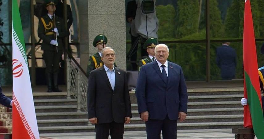 白俄罗斯总统会见伊朗总统 讨论两国双边关系