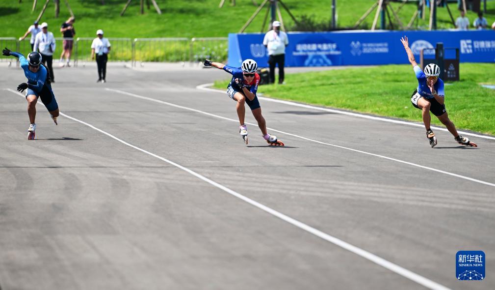 成都世运会丨速度轮滑——女子公路赛（100米争先）决赛赛况