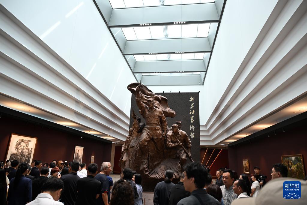 “国社之镜·世纪光影之人民必胜”艺术展开展