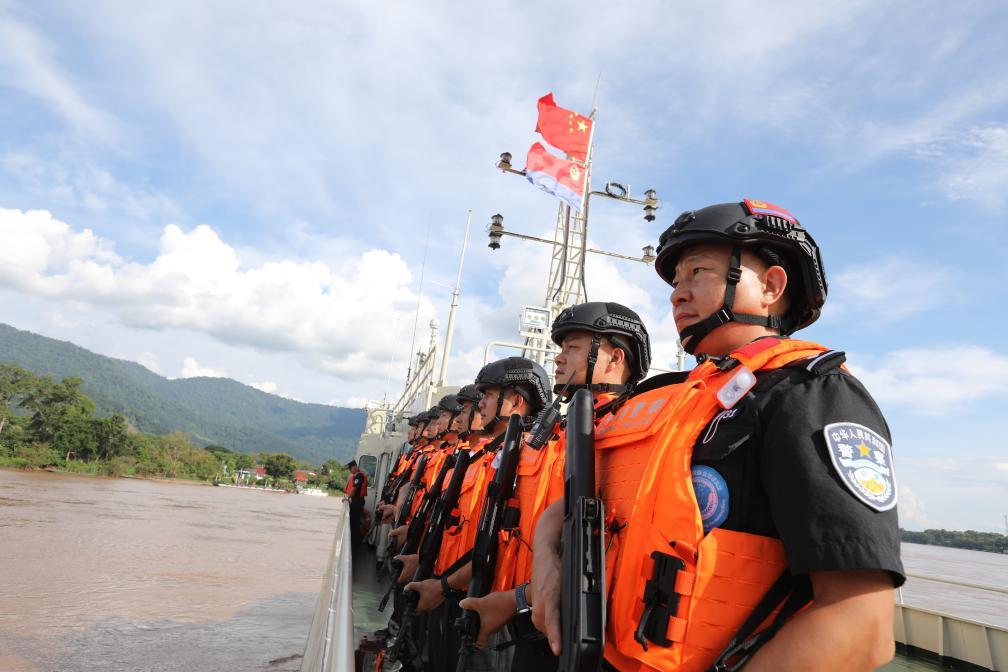 第156次中老缅泰湄公河联合巡逻执法行动圆满结束
