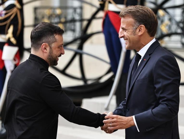 马克龙：26国将“在停火或和平协议框架下”向乌克兰部署军队