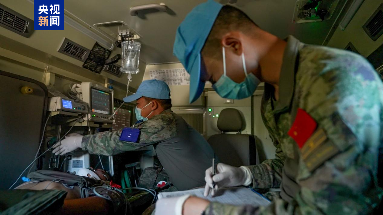 中国赴黎维和部队圆满完成“天使救援-2025”联合演习