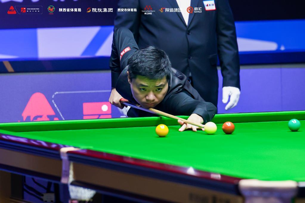 斯诺克西安大奖赛丁俊晖跻身16强