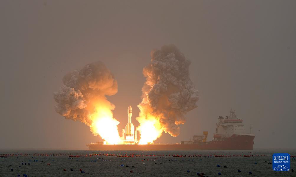 一箭三星！引力一号遥二运载火箭发射成功