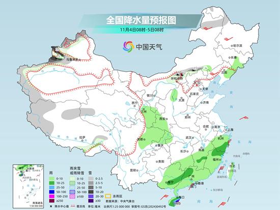较强冷空气明起登场 新一轮雨雪天气将自西向东影响我国