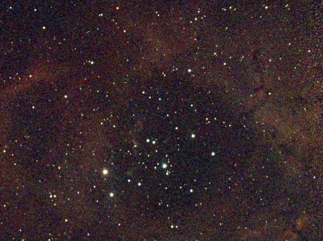 天文望远镜观测到的玫瑰星云