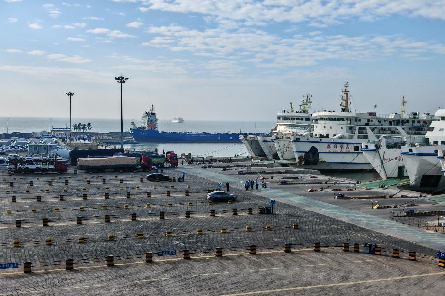 海南自贸港封关在即 琼州海峡客货运量齐增