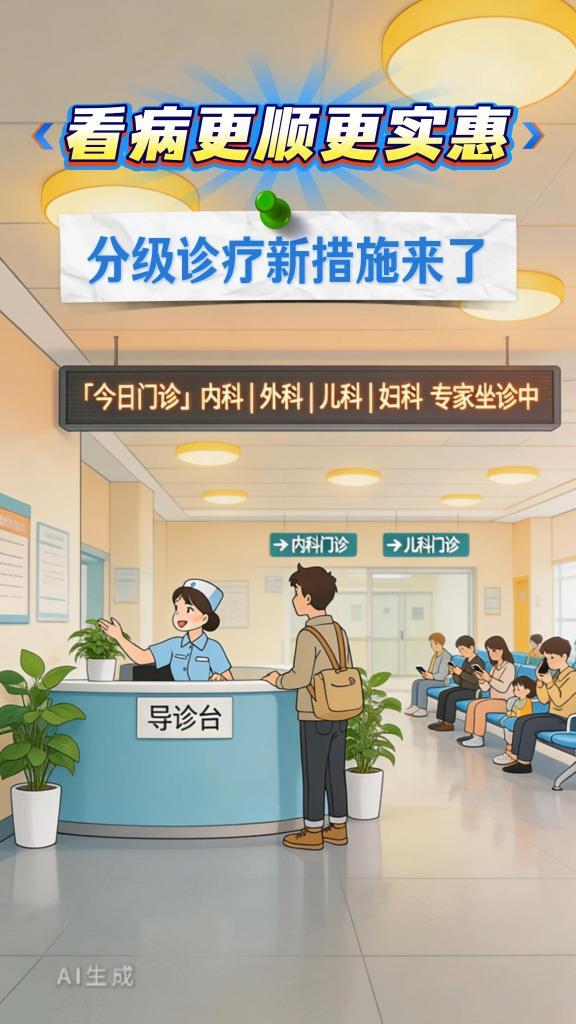 看病更顺更实惠！分级诊疗新措施来了